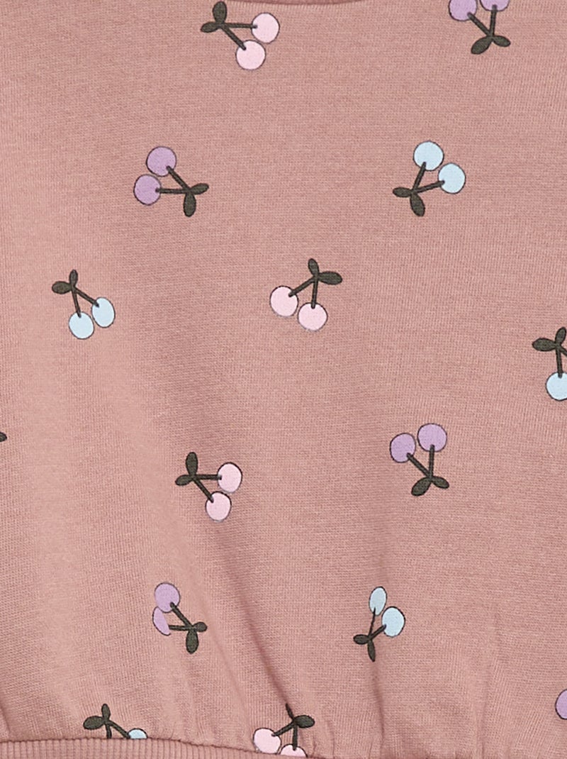 Ensemble jogging en molleton sweat + legging - 2 pièces Rose - Kiabi