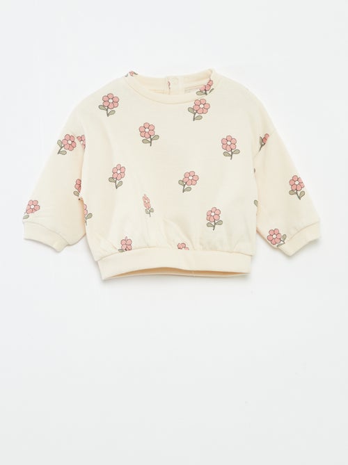 Ensemble jogging en molleton sweat + legging - 2 pièces - Kiabi