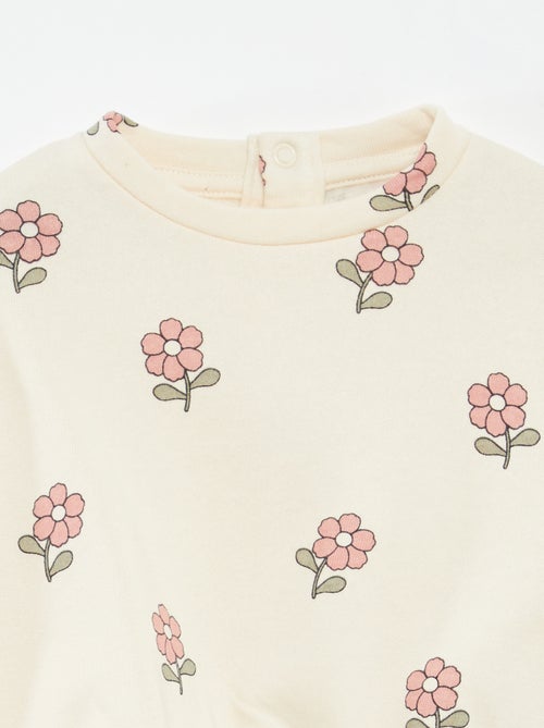 Ensemble jogging en molleton sweat + legging - 2 pièces - Kiabi