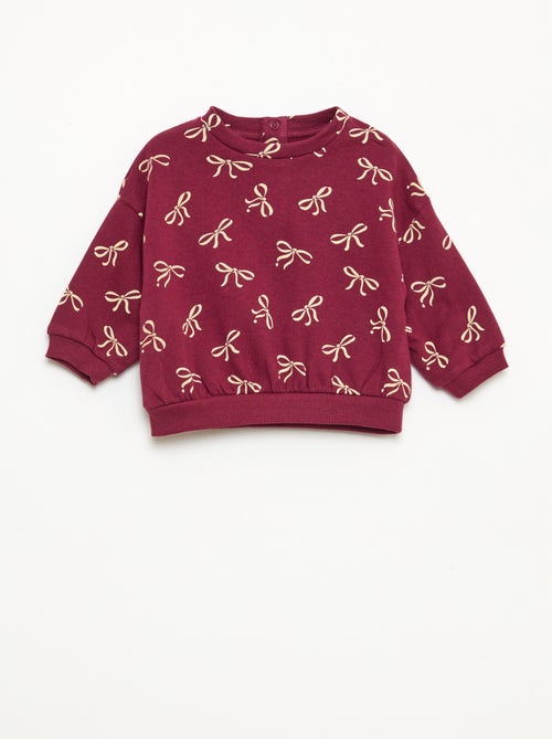 Ensemble jogging en molleton sweat + legging - 2 pièces - Kiabi