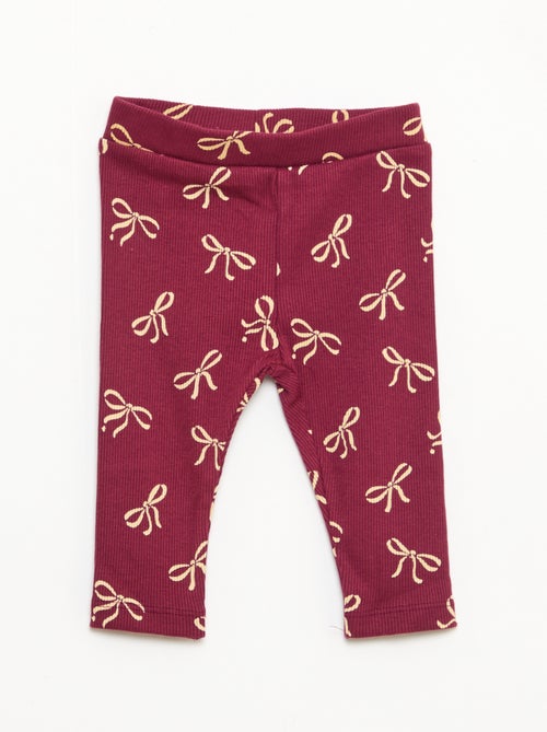 Ensemble jogging en molleton sweat + legging - 2 pièces - Kiabi