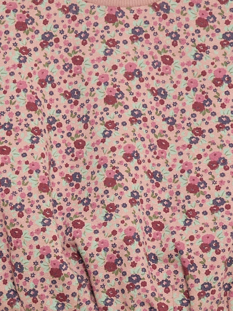 Ensemble jogging en molleton sweat + legging - 2 pièces Violet - Kiabi