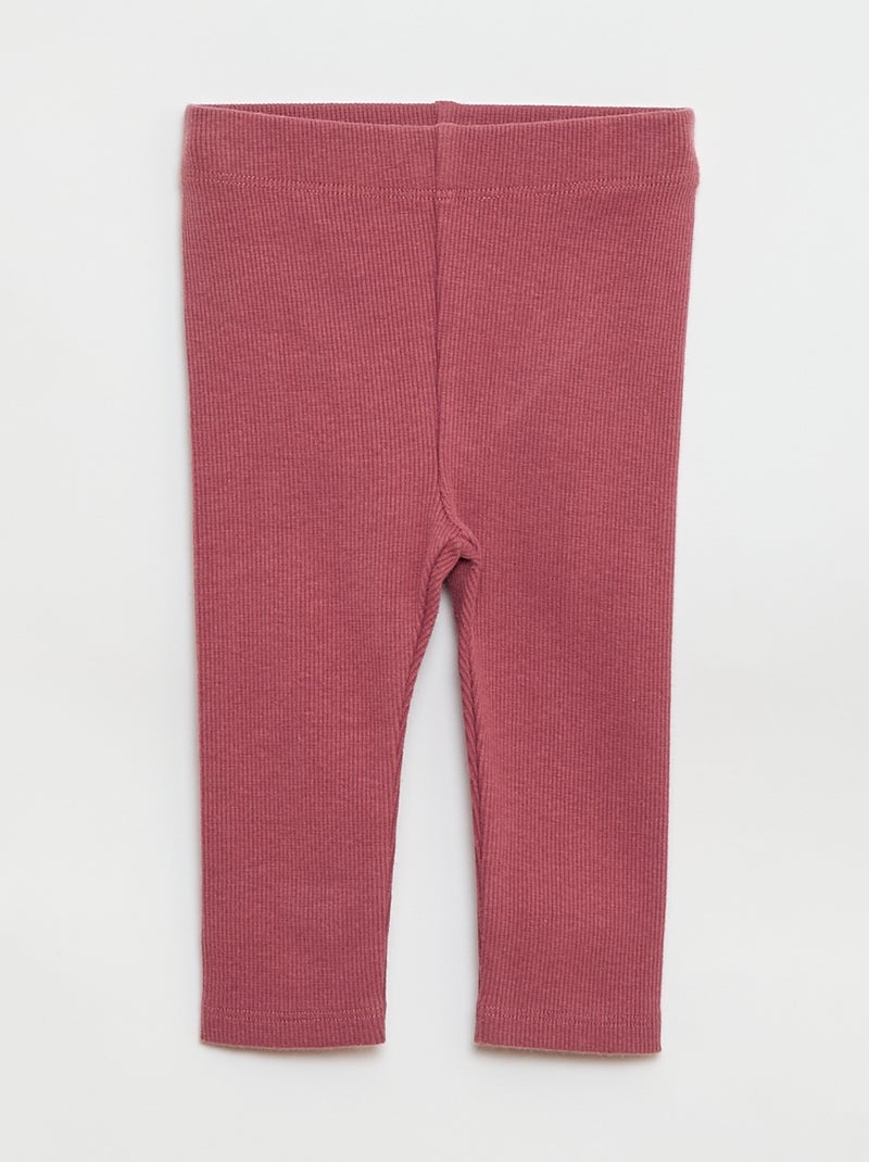 Ensemble jogging en molleton sweat + legging - 2 pièces Violet - Kiabi