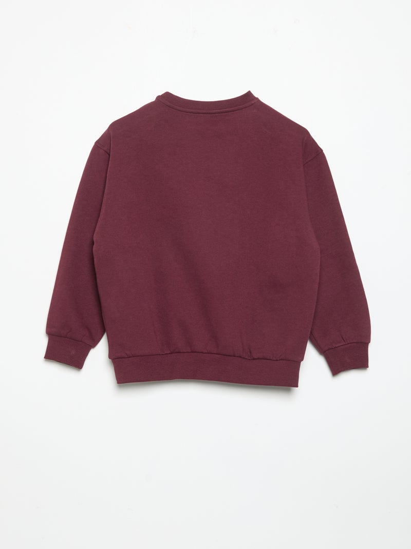 Ensemble jogging en molleton sweat + pantalon - 2 pièces Rouge - Kiabi