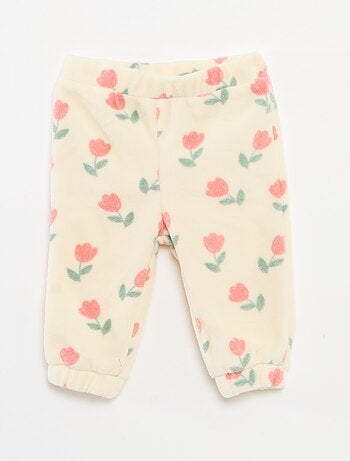 Ensemble jogging en polaire veste zippée + pantalon - 2 pièces