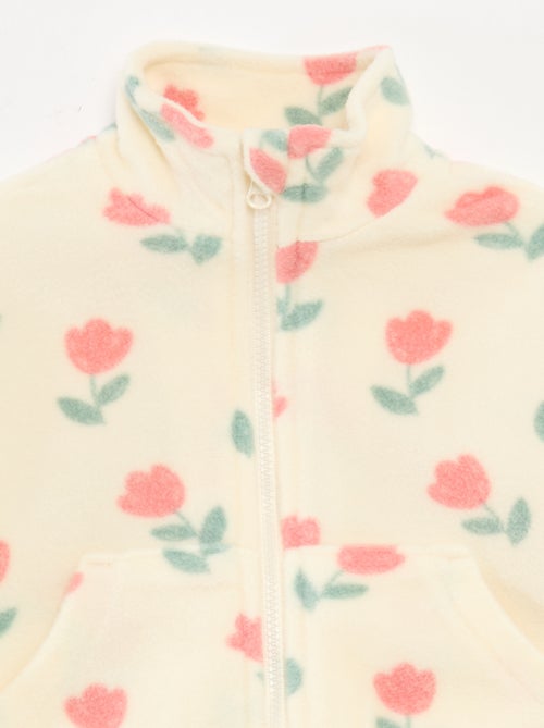 Ensemble jogging en polaire veste zippée + pantalon - 2 pièces - Kiabi