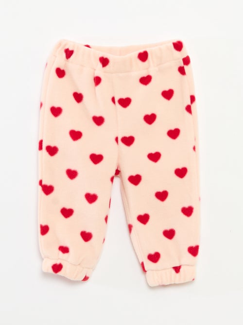 Ensemble jogging en polaire veste zippée + pantalon - 2 pièces - Kiabi