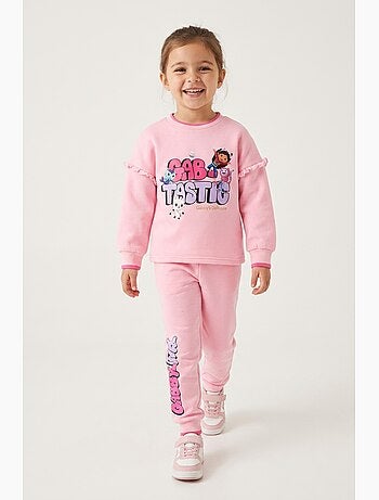 Ensemble jogging fille gabby's dollhouse - licence officielle