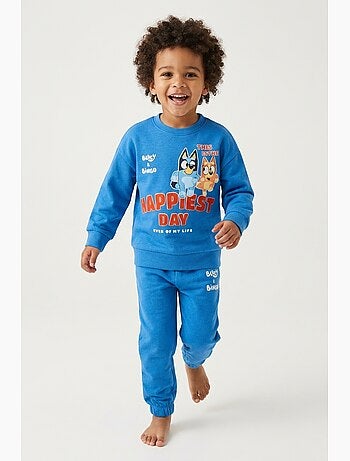 Ensemble jogging garçon bluey - licence officielle