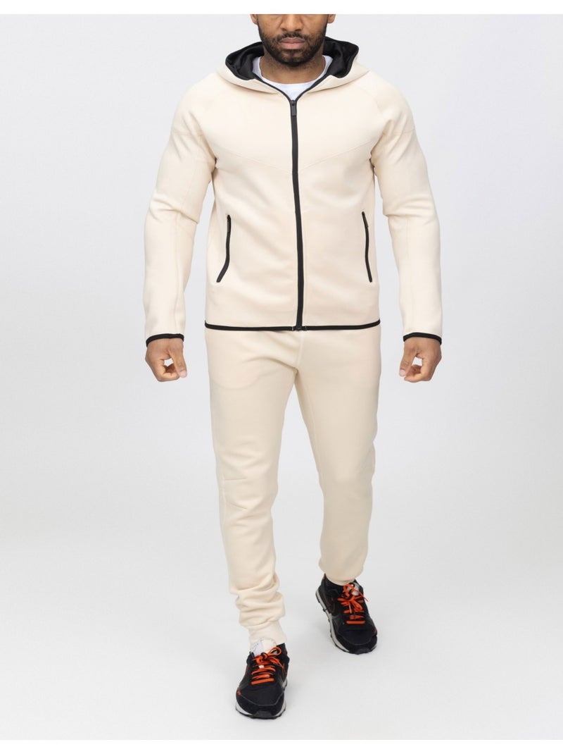 Ensemble Jogging Kebello Beige - Kiabi