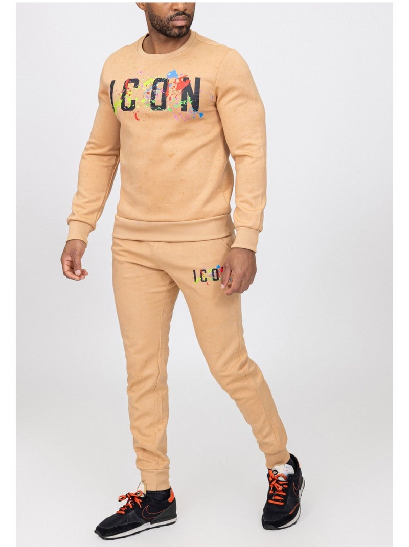 Ensemble Jogging Kebello Beige - Kiabi