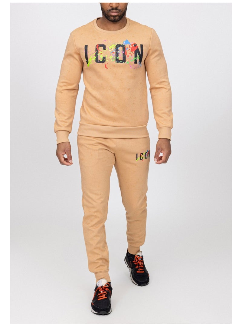 Ensemble Jogging Kebello Beige - Kiabi