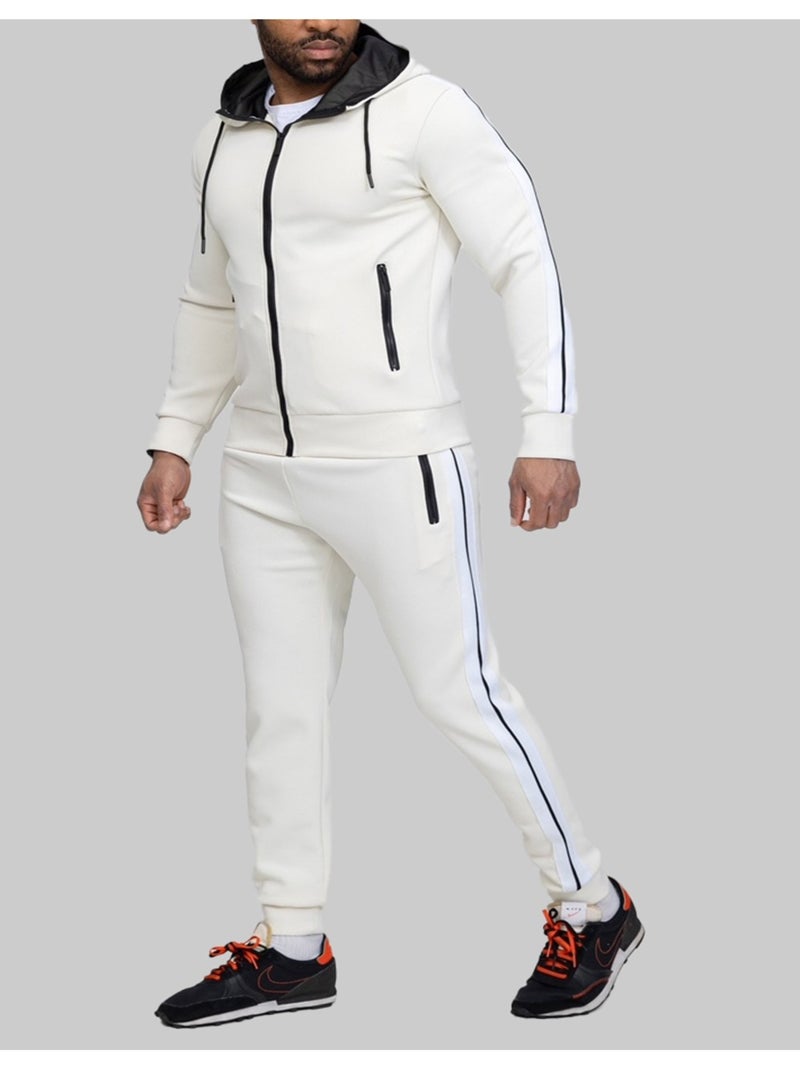 Ensemble Jogging Kebello Blanc - Kiabi