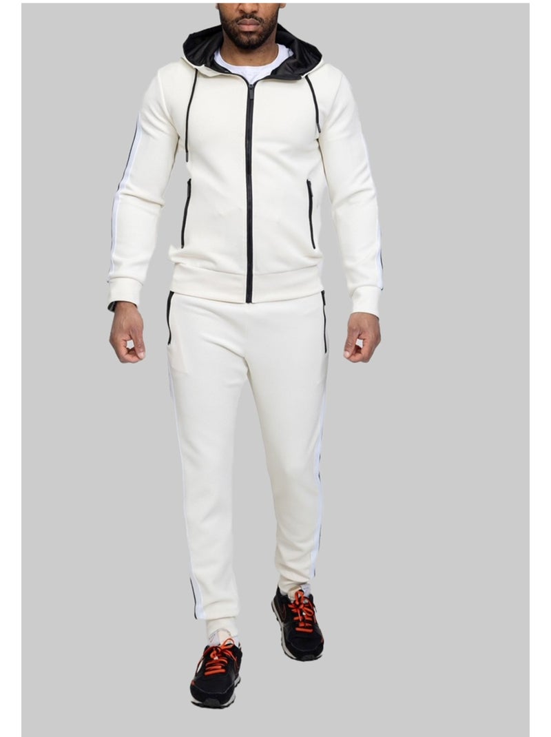 Ensemble Jogging Kebello Blanc - Kiabi