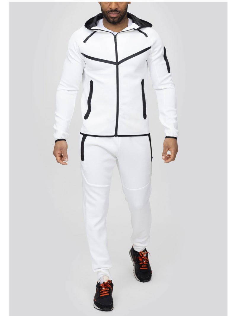 Ensemble Jogging Kebello Blanc - Kiabi