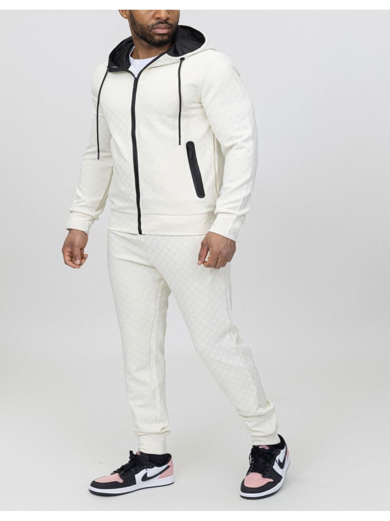 Ensemble Jogging Kebello Blanc - Kiabi