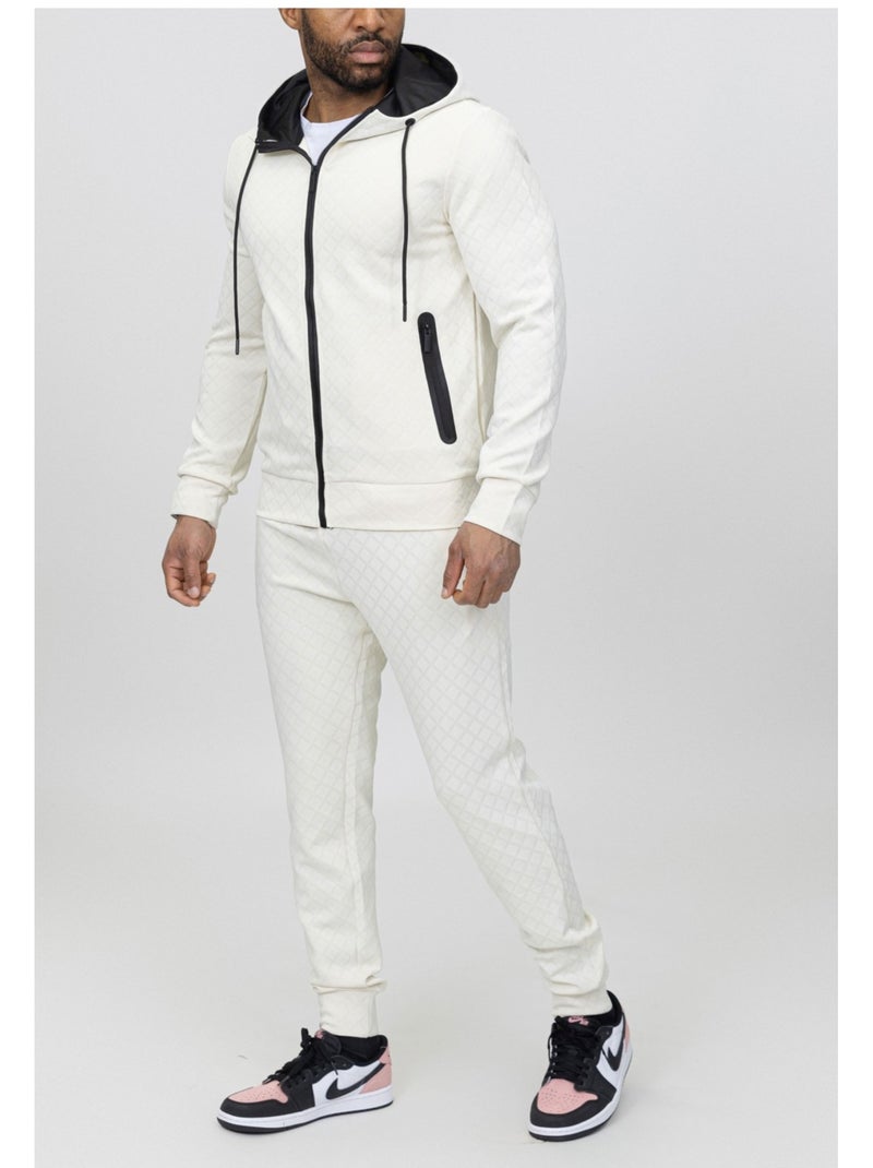 Ensemble Jogging Kebello Blanc - Kiabi