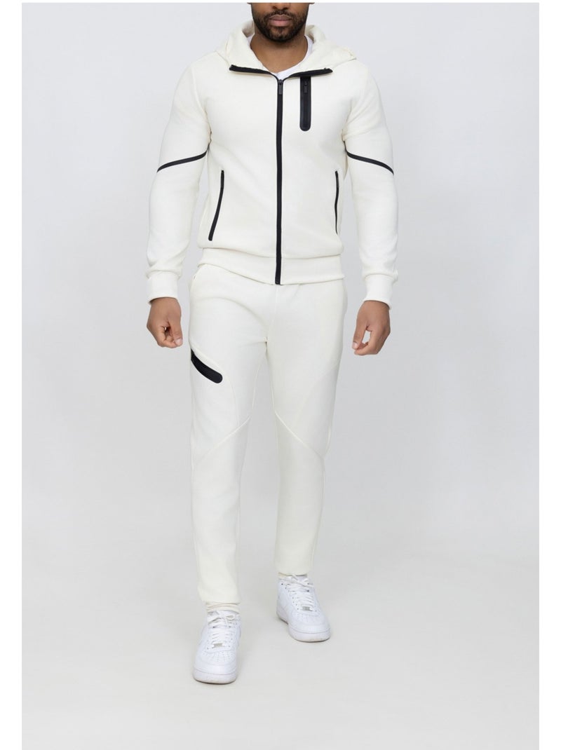Ensemble Jogging Kebello Blanc - Kiabi