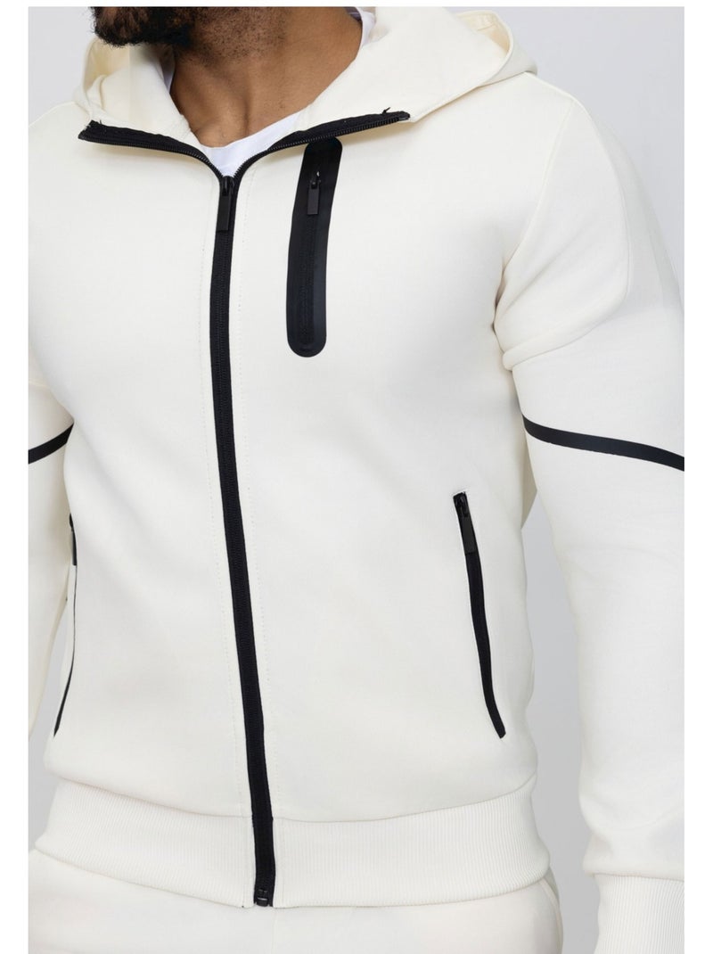 Ensemble Jogging Kebello Blanc - Kiabi
