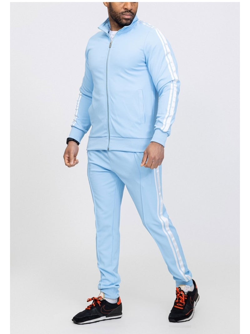 Ensemble Jogging Kebello Bleu ciel - Kiabi