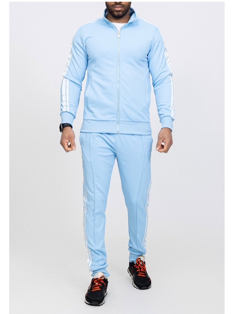 Ensemble Jogging Kebello Bleu ciel - Kiabi