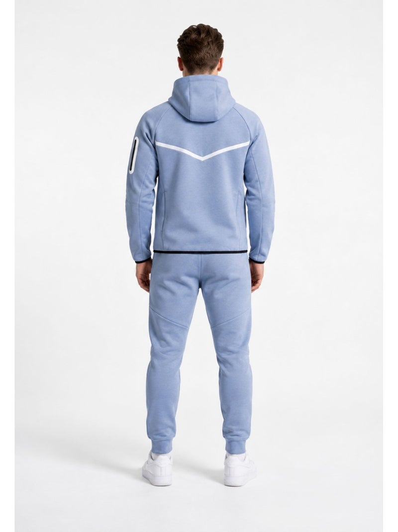 Ensemble jogging kebello Bleu ciel - Kiabi