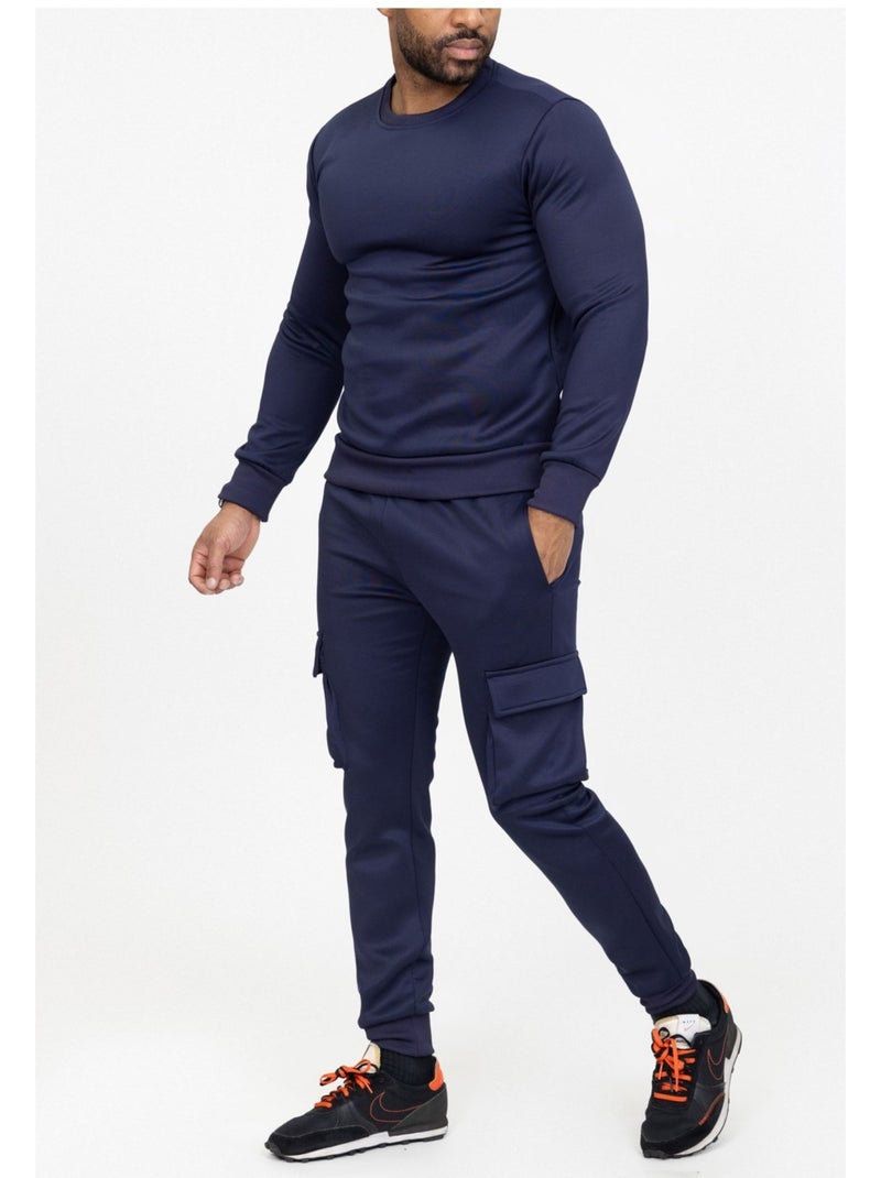 Ensemble Jogging Kebello Bleu marine - Kiabi