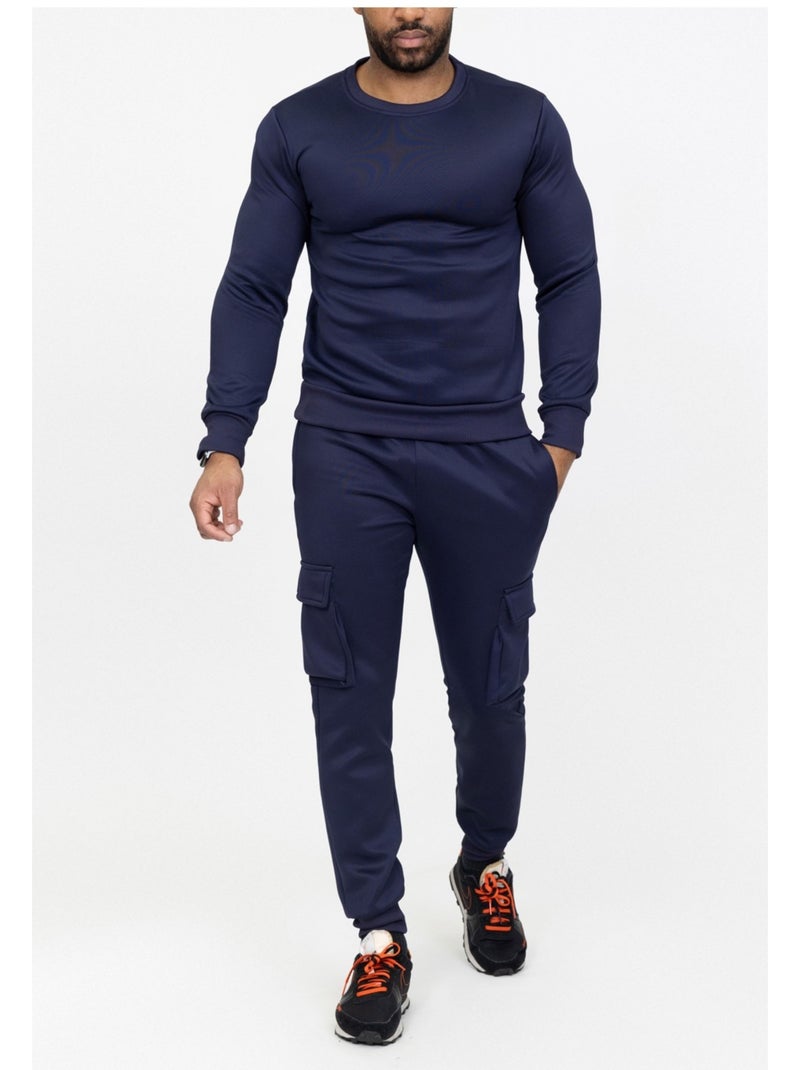 Ensemble Jogging Kebello Bleu marine - Kiabi