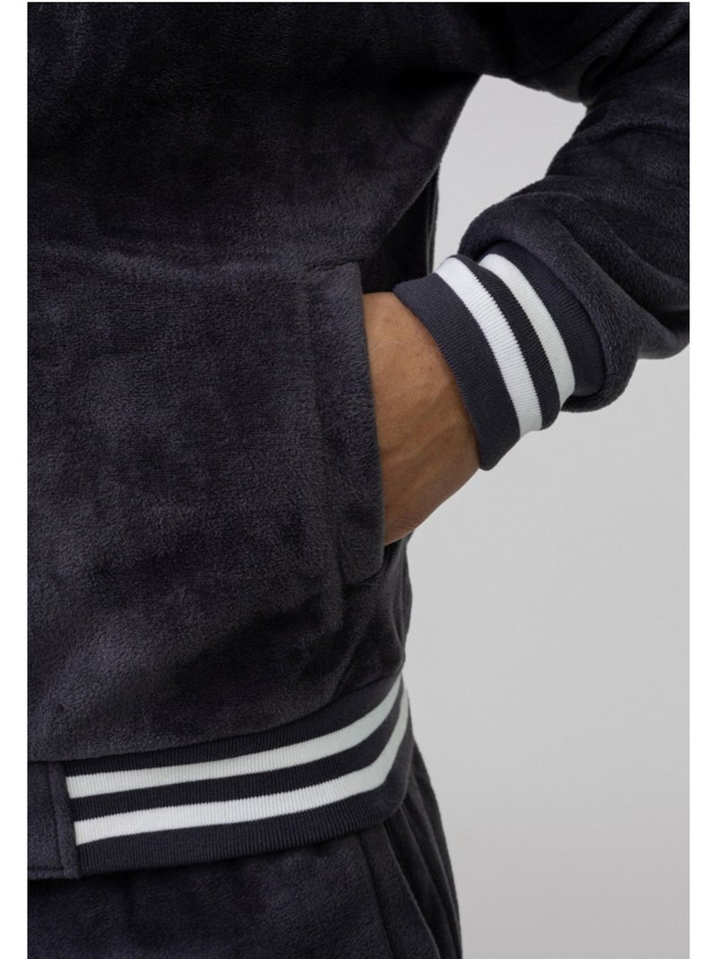 Ensemble Jogging Kebello gris anthracite - Kiabi