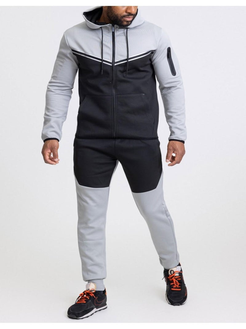 Ensemble Jogging Kebello Gris - Kiabi