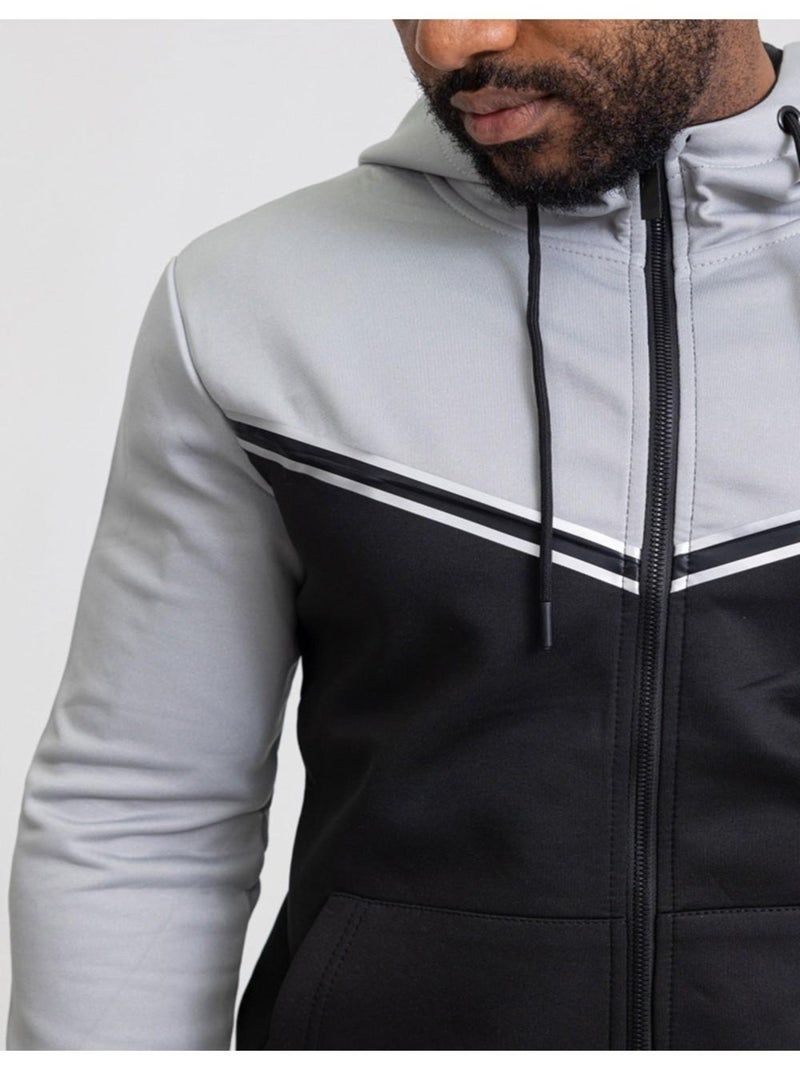 Ensemble Jogging Kebello Gris - Kiabi