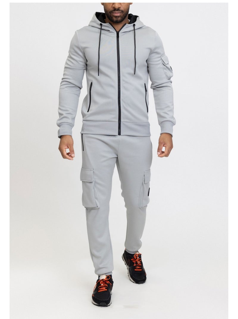 Ensemble Jogging Kebello Gris - Kiabi