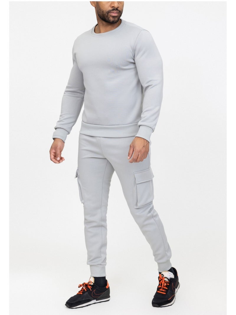 Ensemble Jogging Kebello Gris - Kiabi