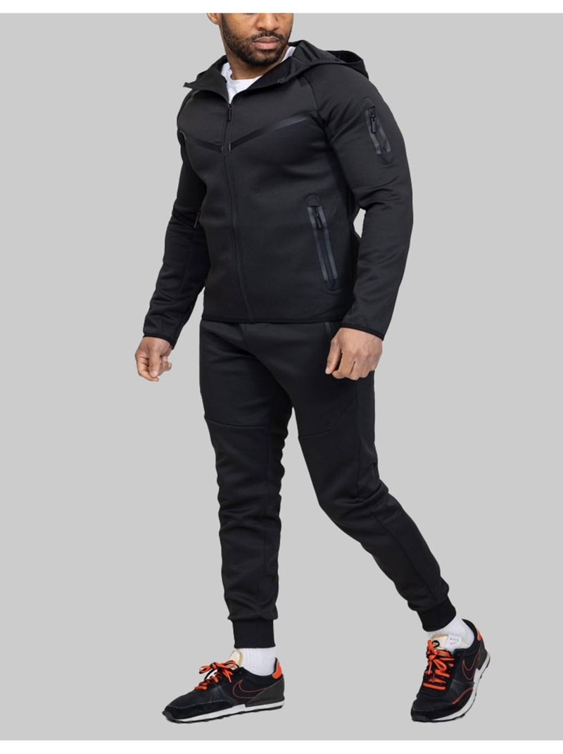 Ensemble Jogging Kebello Noir Noir - Kiabi