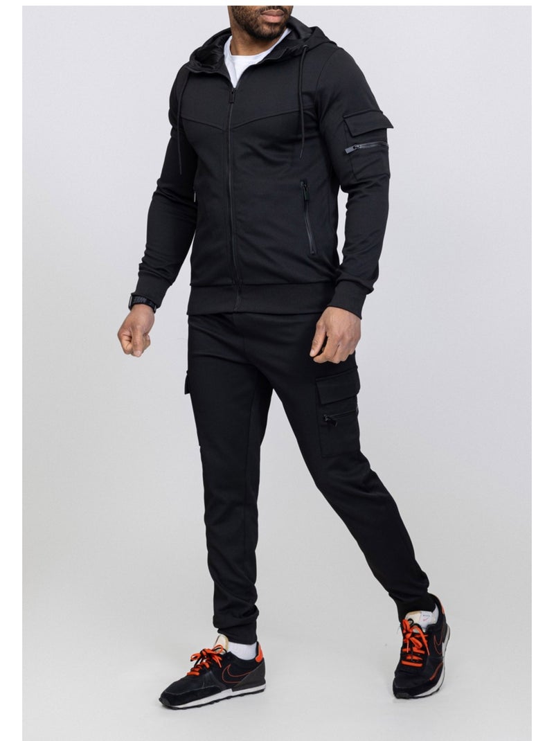 Ensemble Jogging Kebello Noir Noir - Kiabi