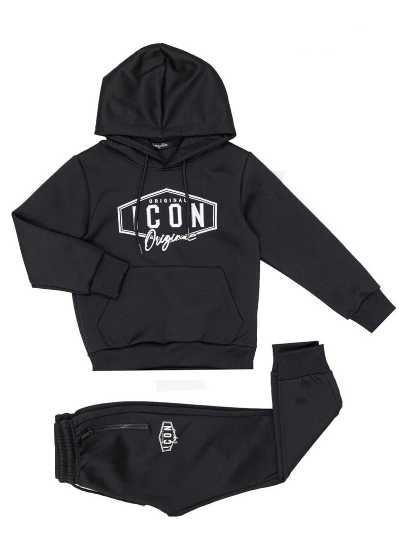 Ensemble Jogging Kebello Noir Noir - Kiabi