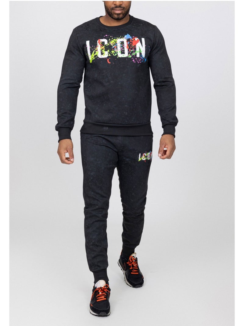 Ensemble Jogging Kebello Noir Noir - Kiabi