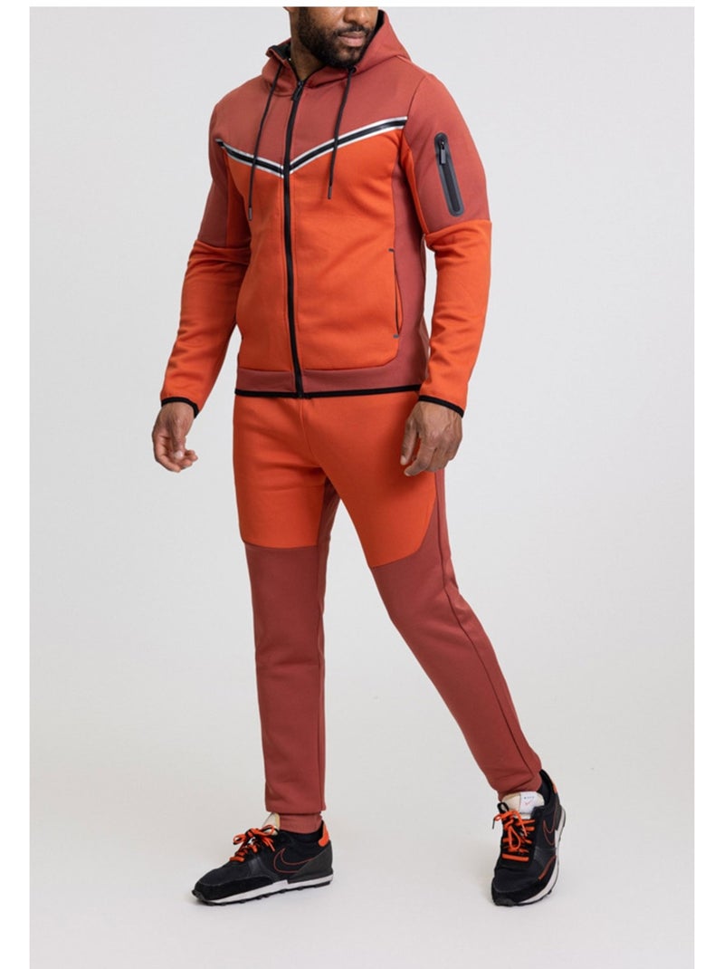 Ensemble Jogging Kebello Orange - Kiabi