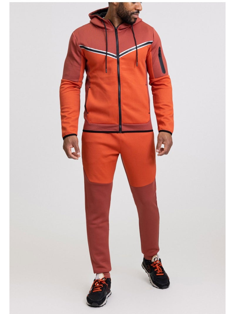 Ensemble Jogging Kebello Orange - Kiabi