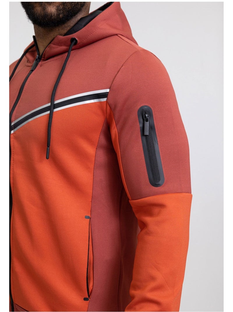 Ensemble Jogging Kebello Orange - Kiabi