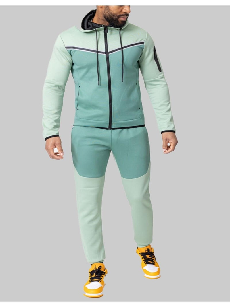 Ensemble Jogging Kebello Vert - Kiabi