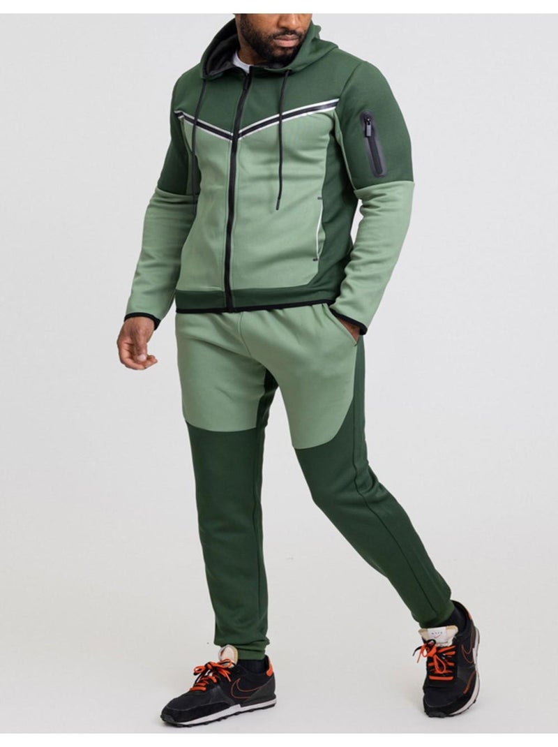 Ensemble Jogging Kebello Vert - Kiabi