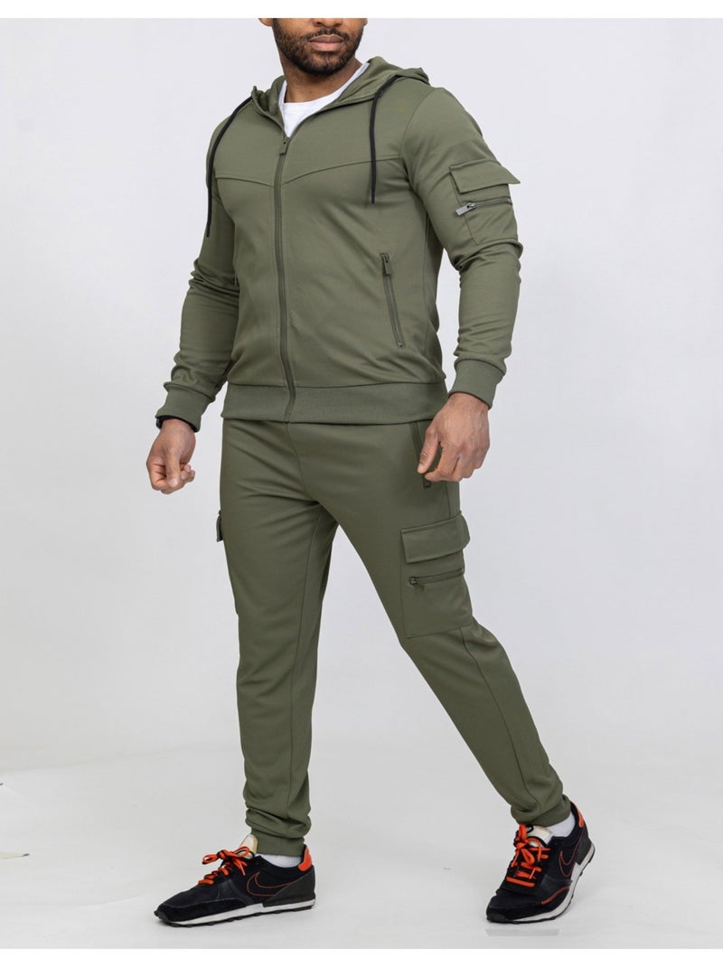 Ensemble Jogging Kebello Vert - Kiabi