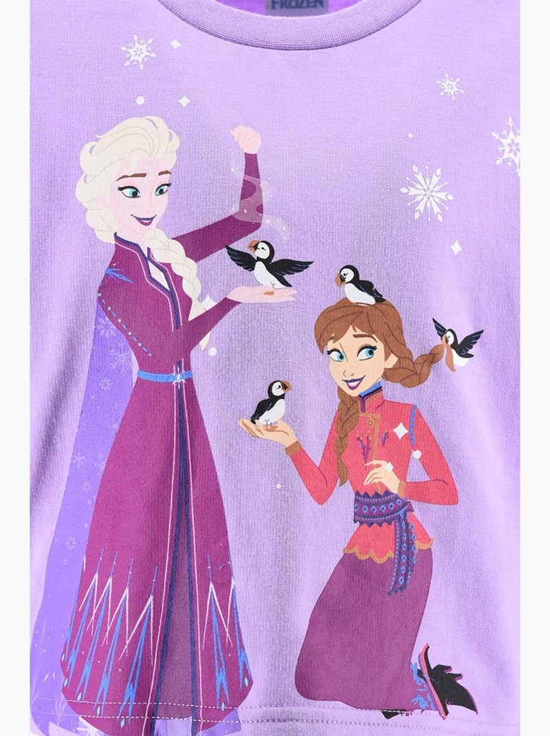 Ensemble Jogging La Reine des Neiges   | Licence Officielle Violet - Kiabi