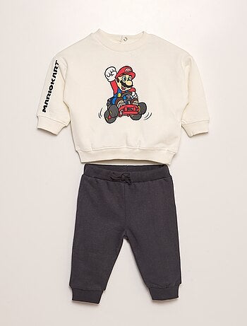 Ensemble jogging 'Mario Kart' sweat + pantalon - 2 pièces