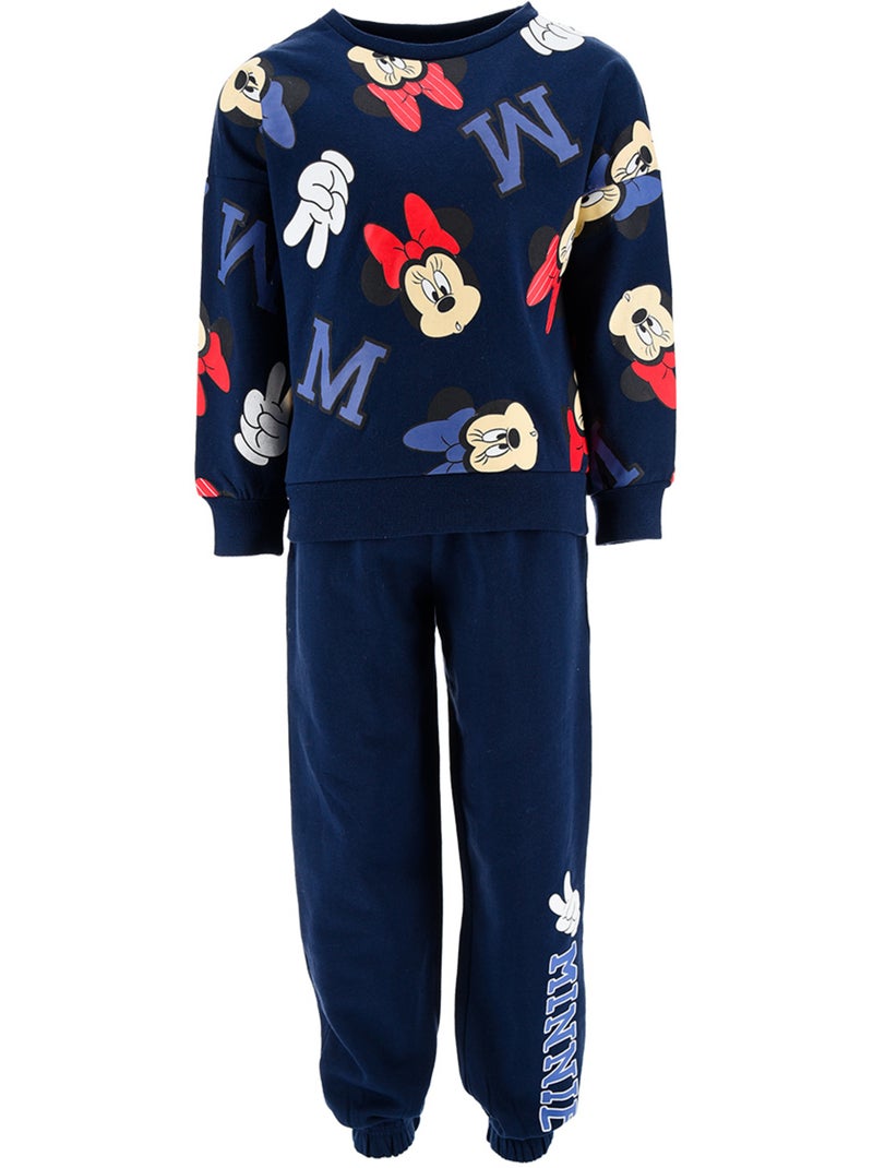 Ensemble Jogging Minnie Mouse   | Licence Officielle Bleu - Kiabi