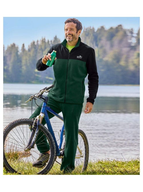 Ensemble Jogging Polaire Outdoor   - ATLAS FOR MEN - Kiabi