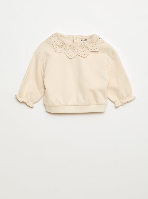 Ensemble jogging + sweat en molleton - 2 pièces - Kiabi