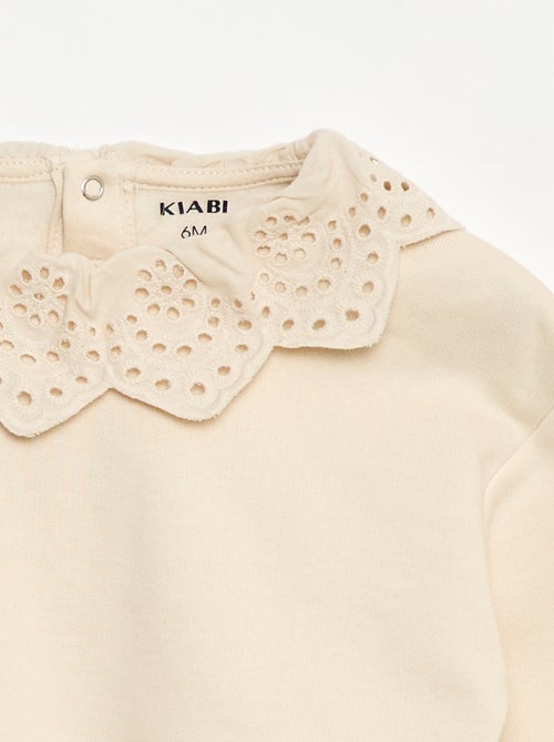 Ensemble jogging + sweat en molleton - 2 pièces - Kiabi