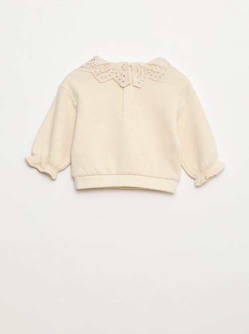 Ensemble jogging + sweat en molleton - 2 pièces - Kiabi